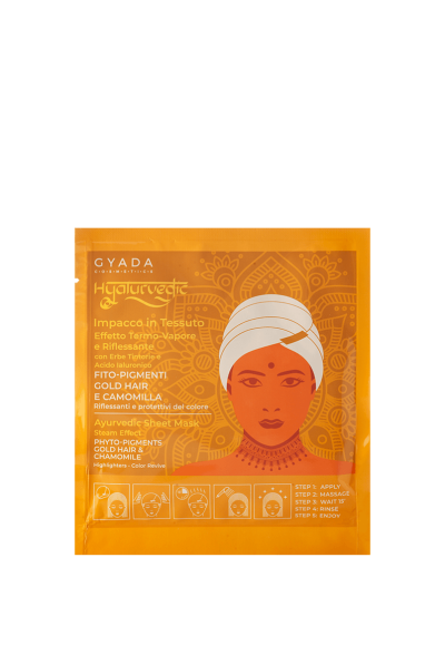 Impacco Ayurvedico Riflessante per Capelli Biondi