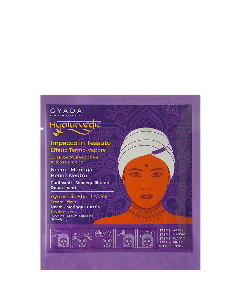 Ayurvedic Purifying Mask with Steam Effect Cap