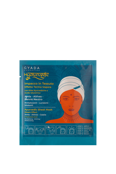 Ayurvedic Moisturizing Mask With Steam Effect Cap