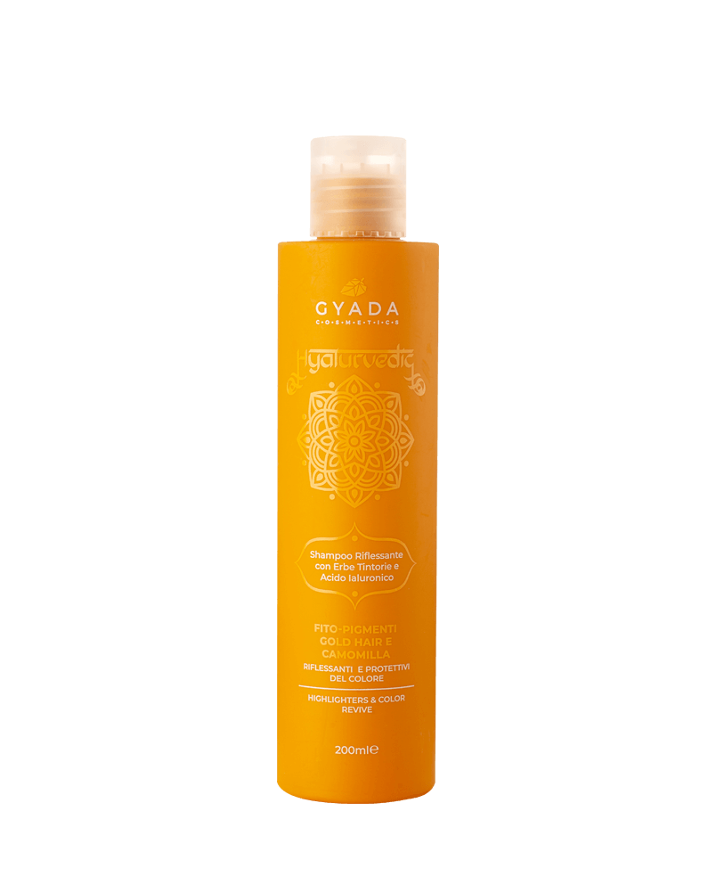 Shampoo Ayurvedico Riflessante per Capelli Biondi