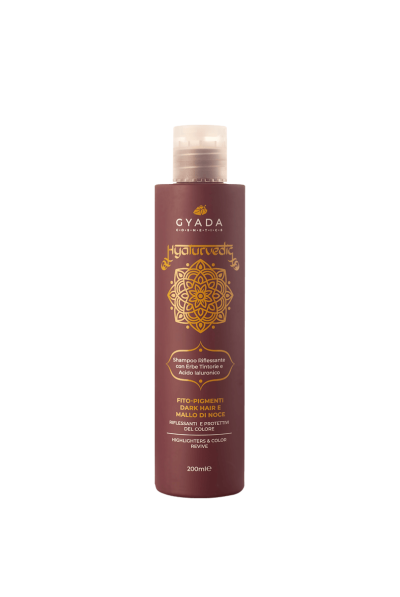 Shampoo Ayurvedico Riflessante per Capelli Castani