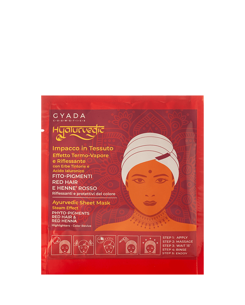 Impacco Ayurvedico Riflessante per Capelli Rossi