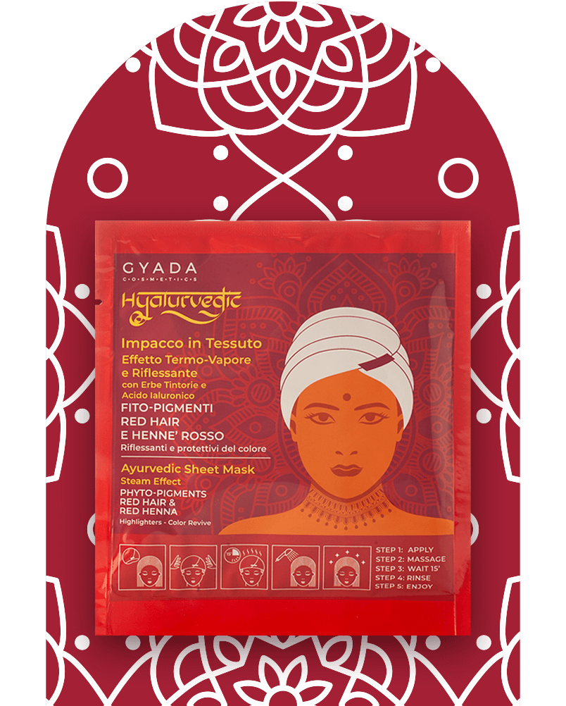 Impacco Ayurvedico Riflessante per Capelli Rossi