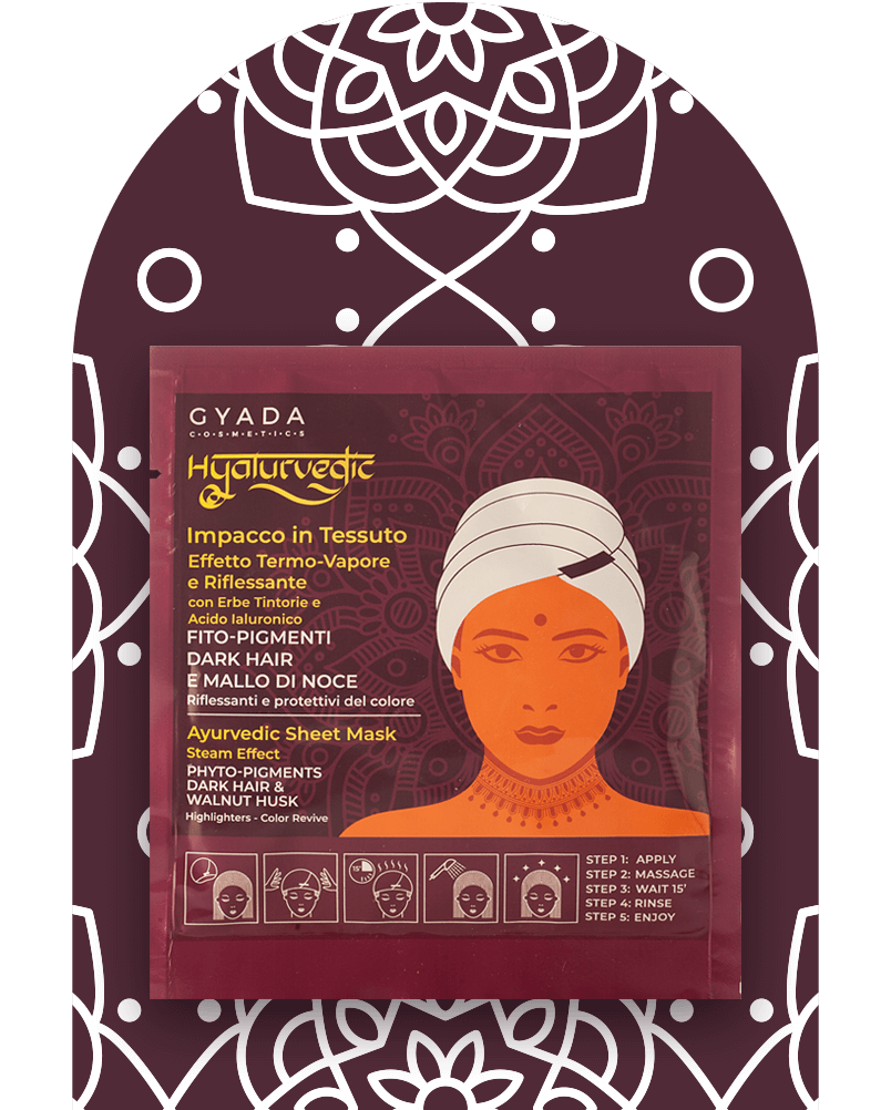 Ayurvedic Highlighting Mask with Cap - Brown Hair