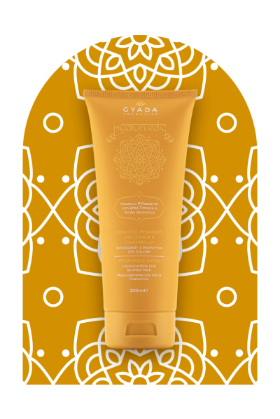 Impacco Ayurvedico Riflessante Capelli Biondi 2