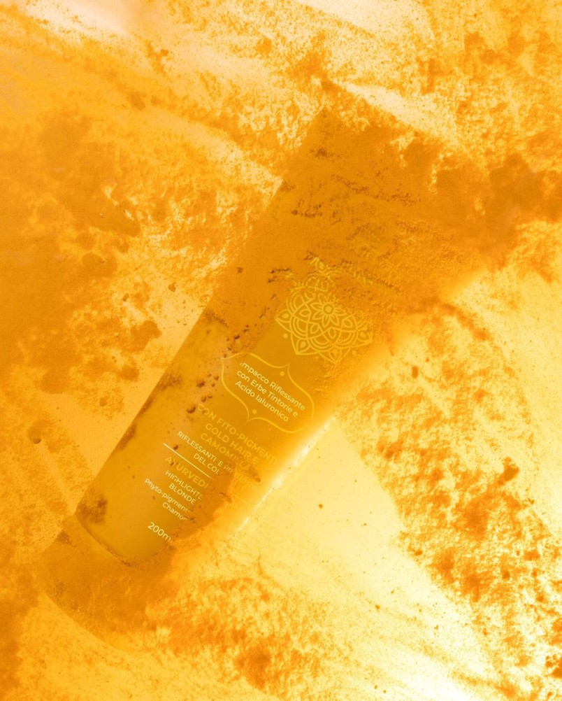 Impacco Ayurvedico Riflessante Capelli Biondi