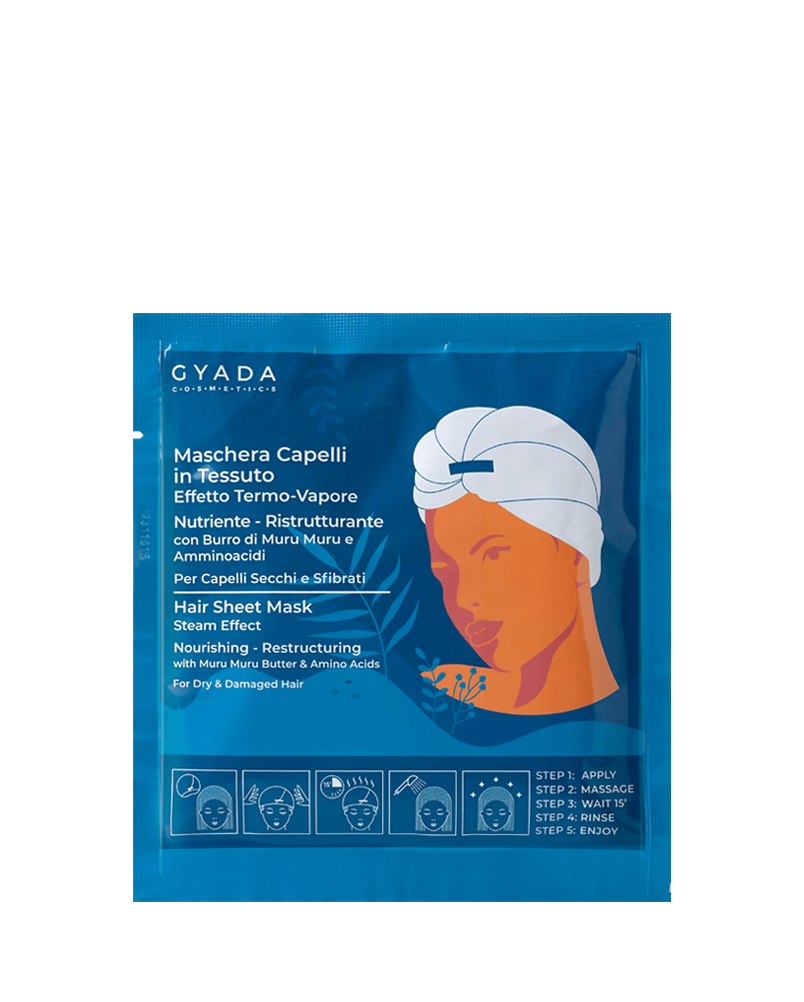 Hair Sheet Mask Steam Effect Nourishing -...