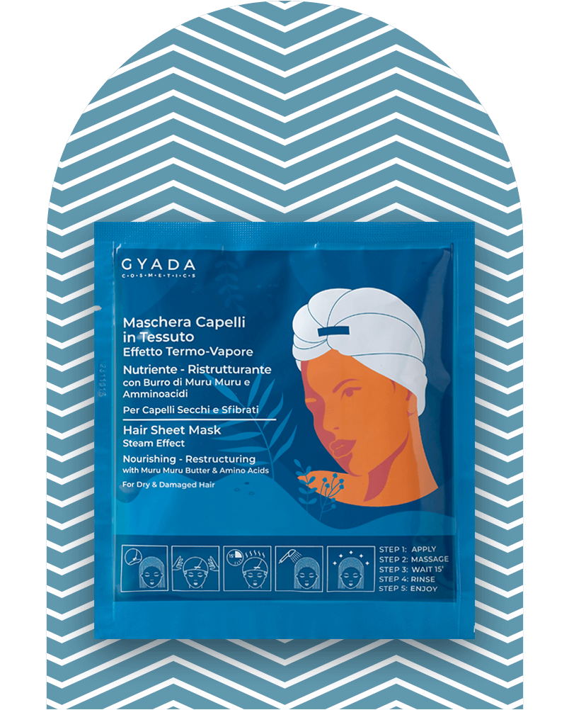 Hair Sheet Mask Steam Effect Nourishing -...