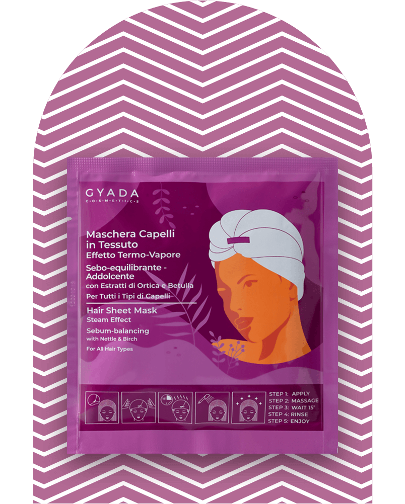 Hair Sheet Mask Steam Effect Sebum-balancing n.2