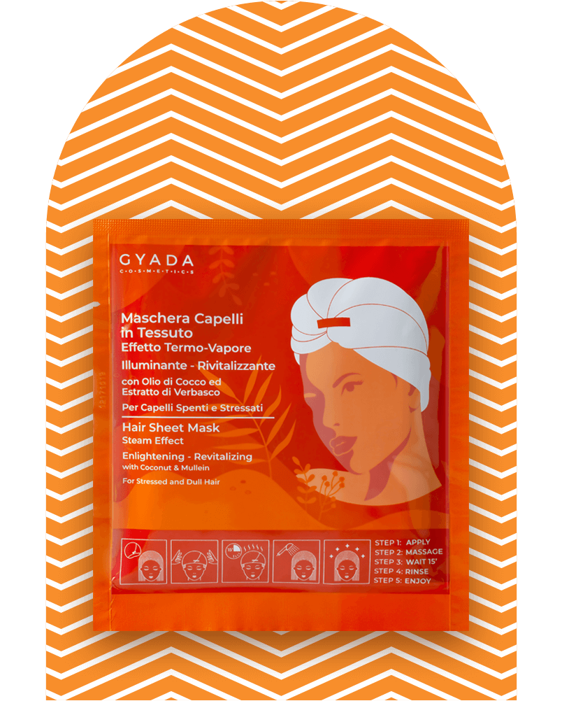 Hair Sheet Mask Steam Effect Enlightening –...