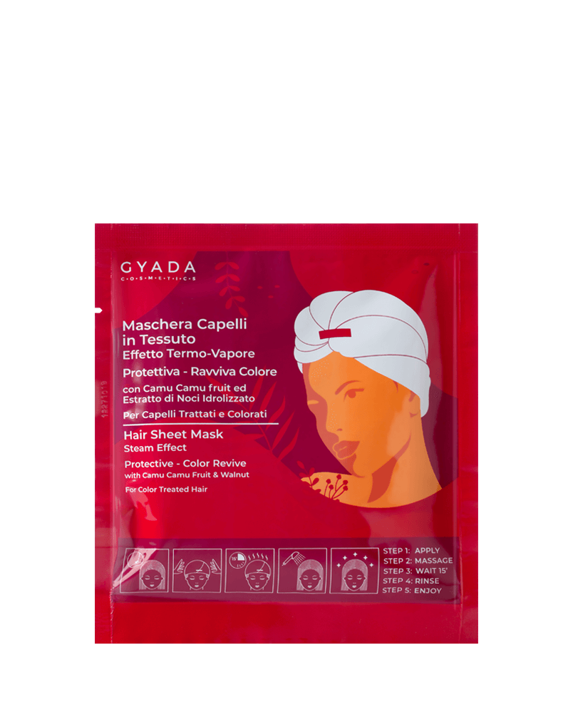 Hair Sheet Mask Steam Effect Protective - Color...