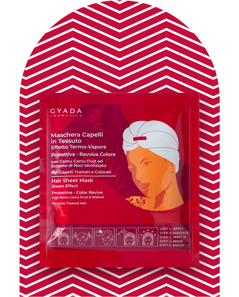Hair Sheet Mask Steam Effect Protective - Color...