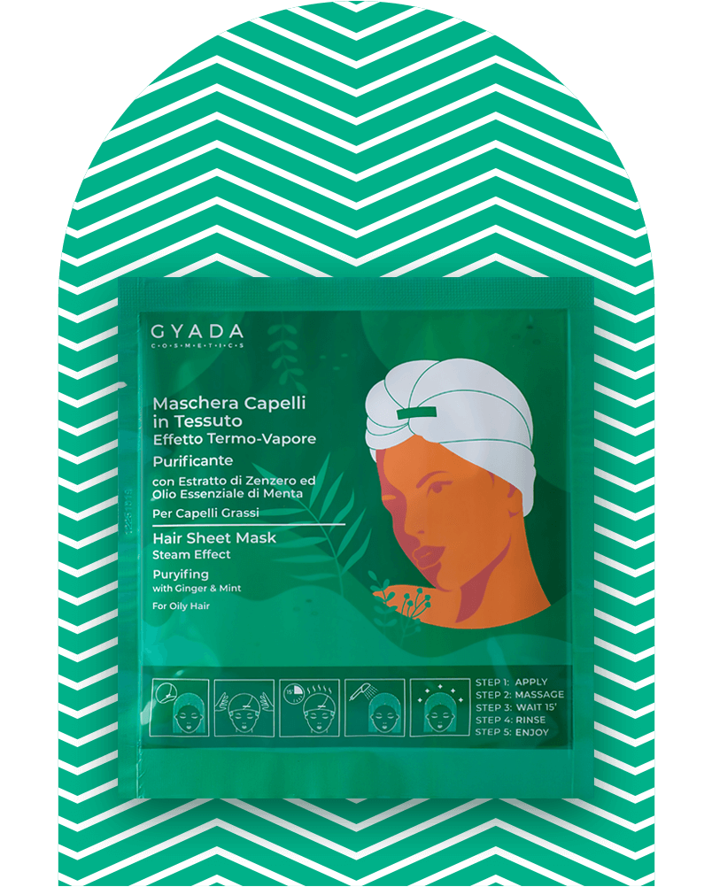 Hair Sheet Mask Steam Effect Purifying -...