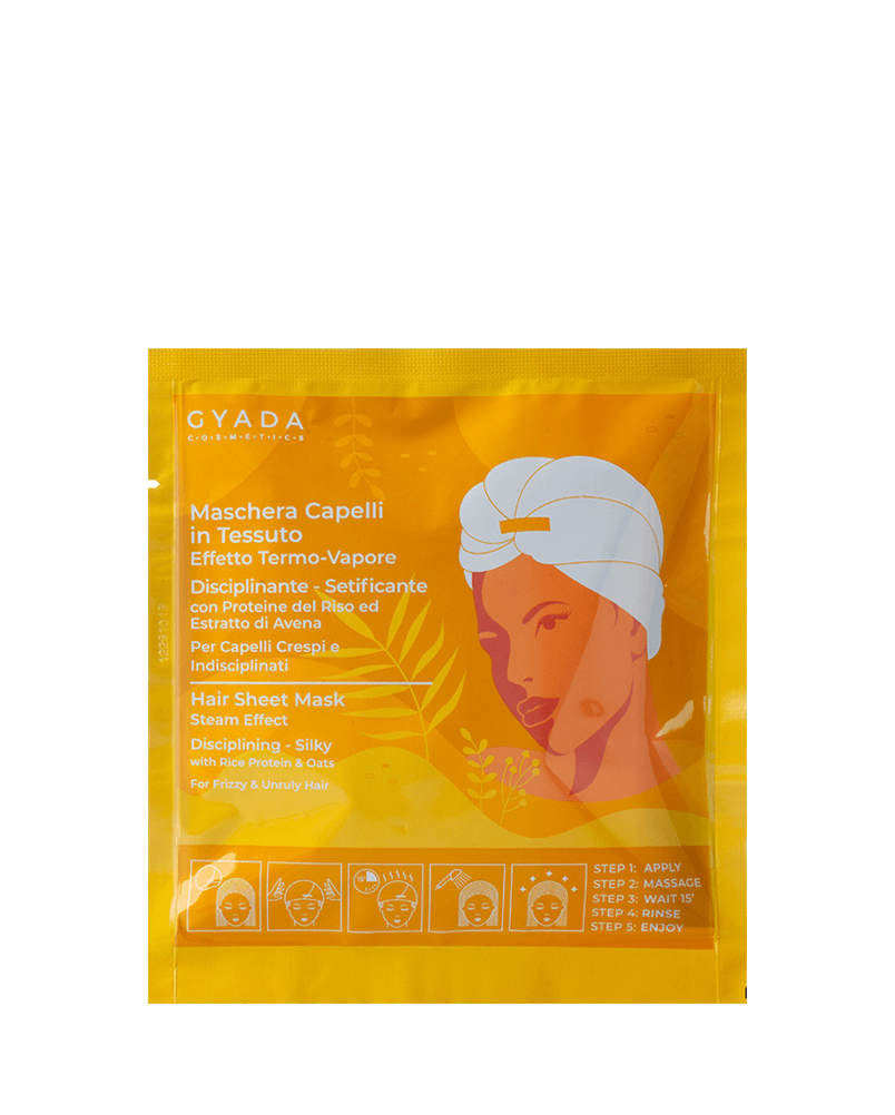 Hair Sheet Mask Steam Effect Disciplining -...
