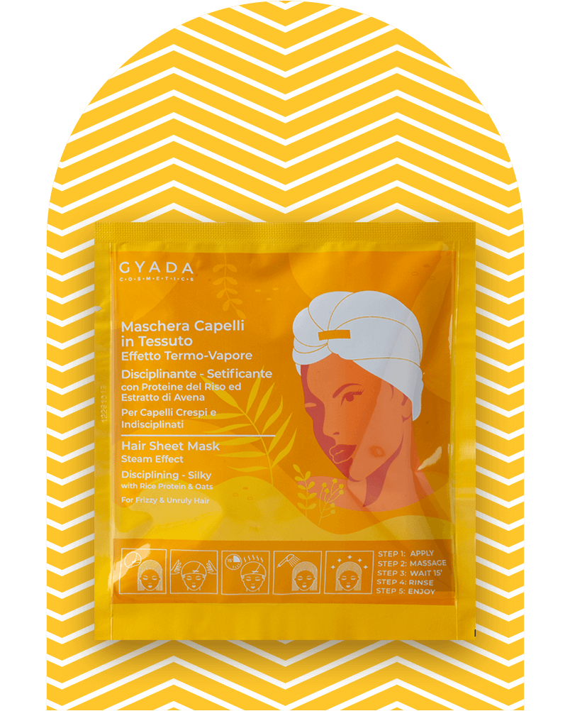 Hair Sheet Mask Steam Effect Disciplining -...