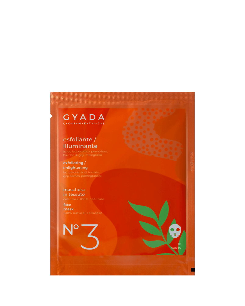 Face Sheet Mask n.3 - Exfoliating and Enlightening