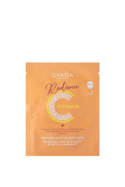 MASCHERA VISO ILLUMINANTE IN TESSUTO