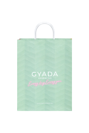 SHOPPER BAG - Green Stripes